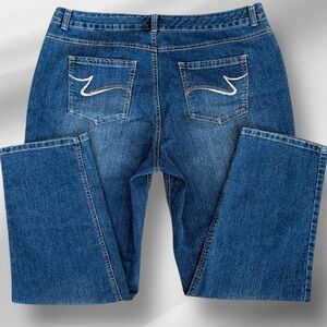 JMS Just My Size women’s 20W blue denim classic fit jeans pants
